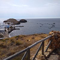 Vyhlídka na výběžek vesničky La Isleta
