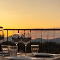 Cena atardecer