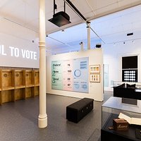 Centre of Democracy permanent gallery. Photo by Andre Castellucci.