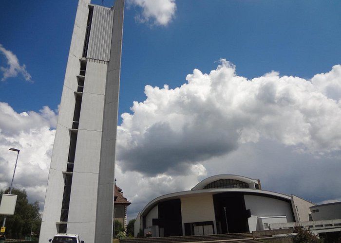 Nouvelle église du Noirmont (vue extérieure)