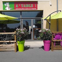 terrasse pizzeria A Table! Anse