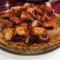 ración de pulpo