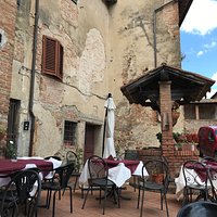 Outside dining