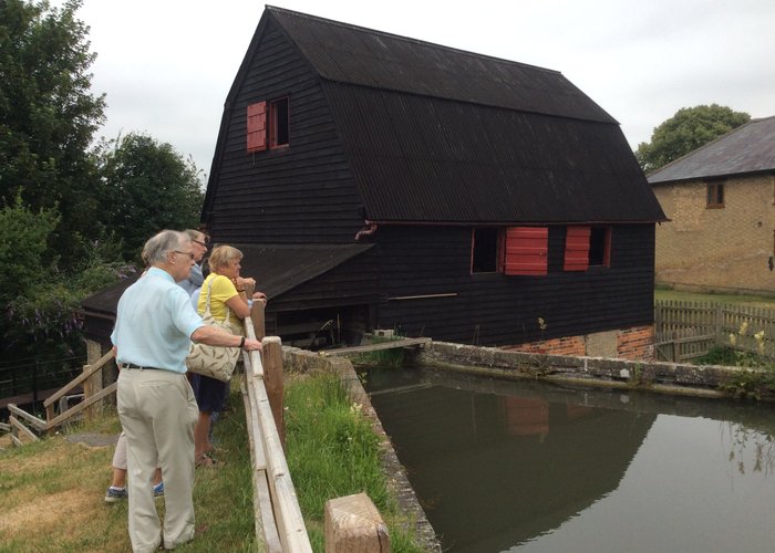 The mill and pond.