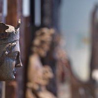 The Medieval Gallery has a uniquely rich selection of stave church portals and religious artefac
