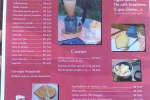 Cardápio