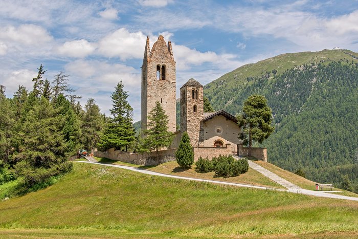 dalla stradina di accesso