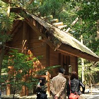 荒祭宮に向かう道の途中にある
