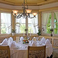 Das Restaurant Walserhof von innen.