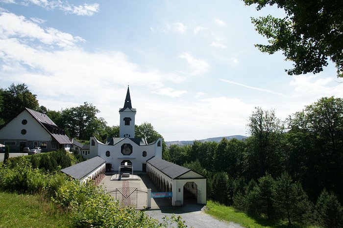 The campus of the pilgrimage church