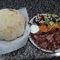 Piatto misto Kebab e Falafel