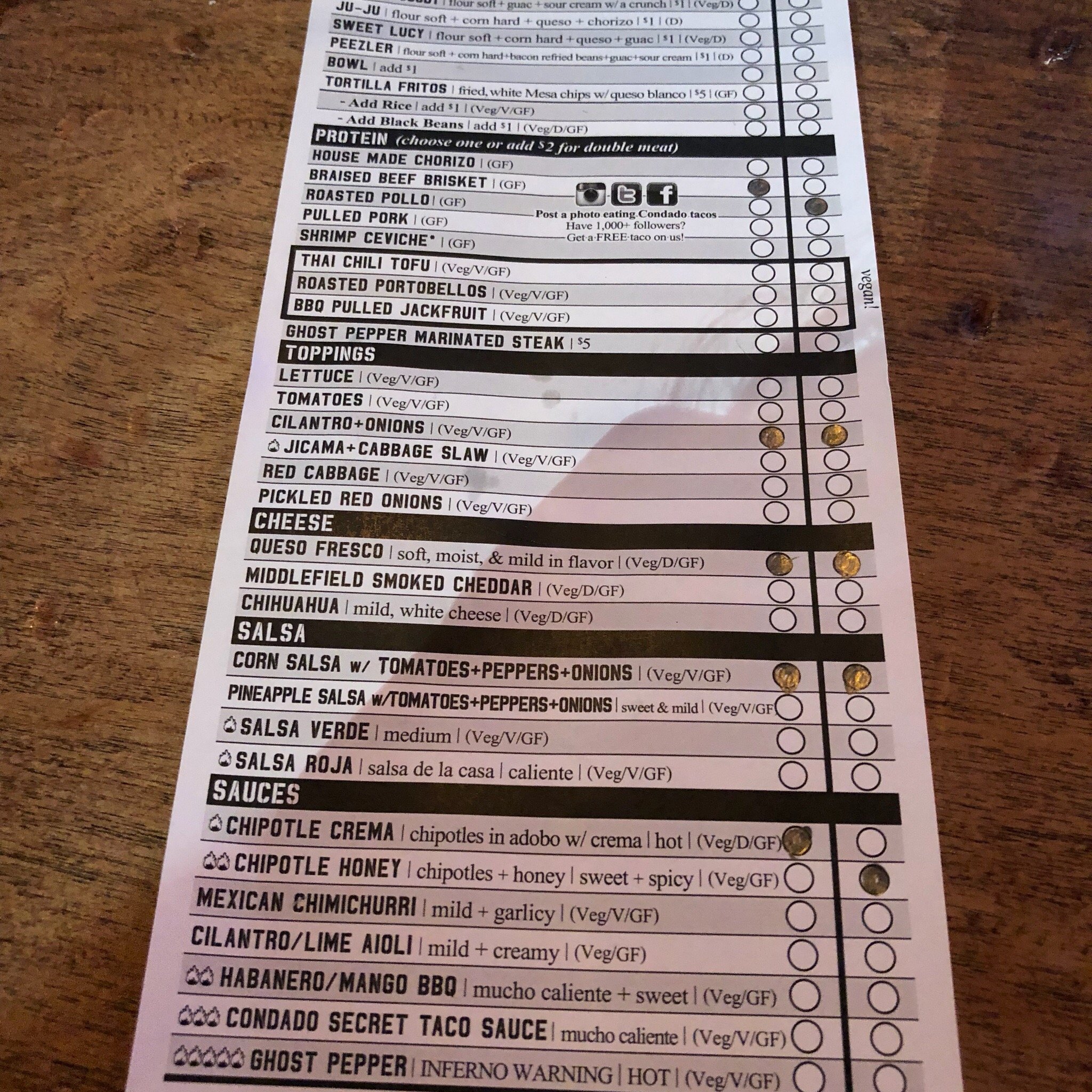CONDADO TACOS Cincinnati 195 E Freedom Way Central Business District Menu Prices Tripadvisor