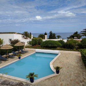 View from our balcony!