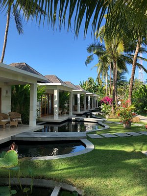 Jivana Resort in Lombok, image may contain: Villa, Hotel, Backyard, Resort
