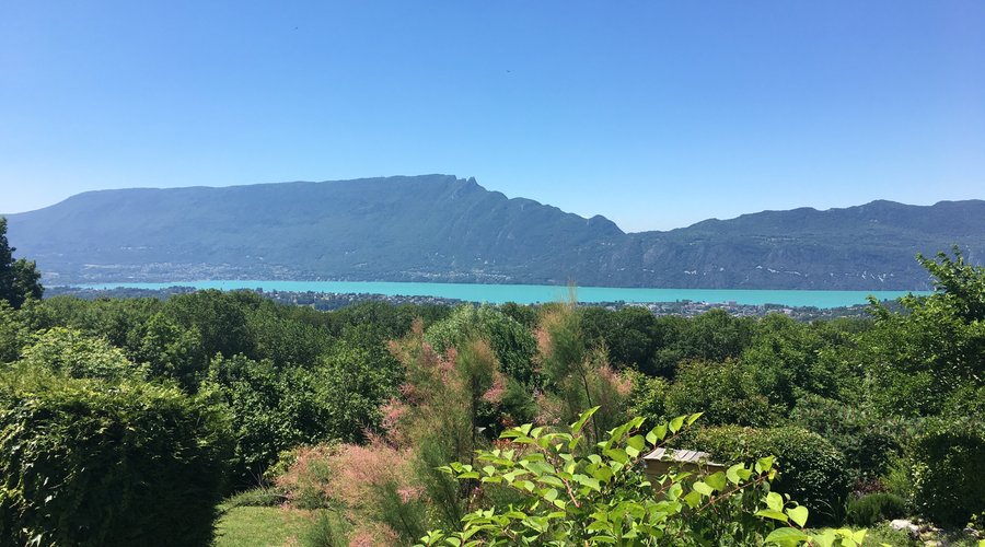 Vue sur le lac d’aix Les bains 🌞