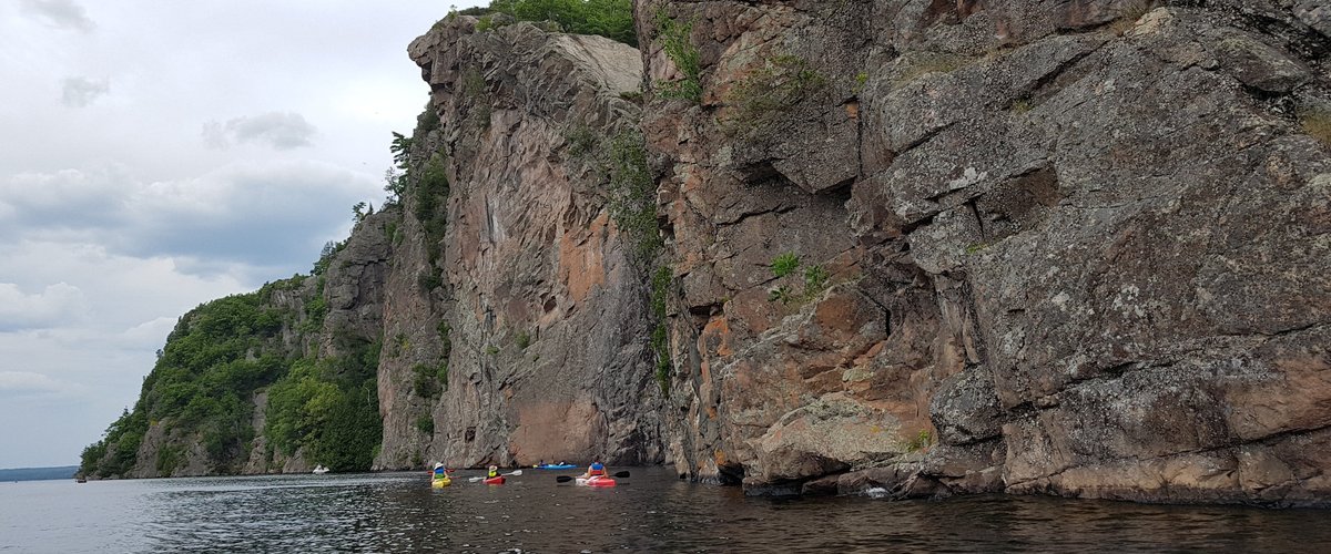 Massive Cliffs on Mazinaw Lake