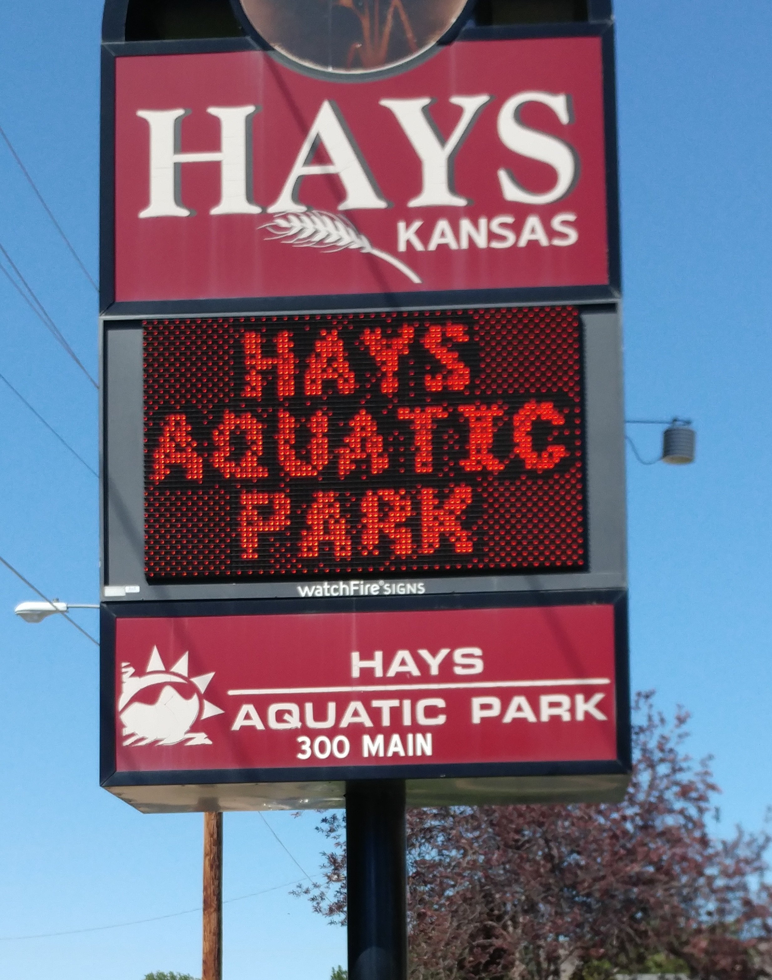 HAYS AQUATIC PARK 2022 Tutto Quello Che C Da Sapere   Hays Aquatic Park Sign 