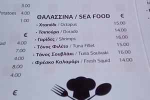 Cardápio