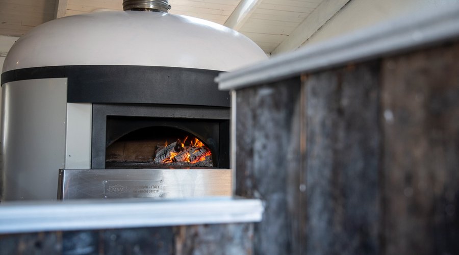 Our wood fired pizzaoven