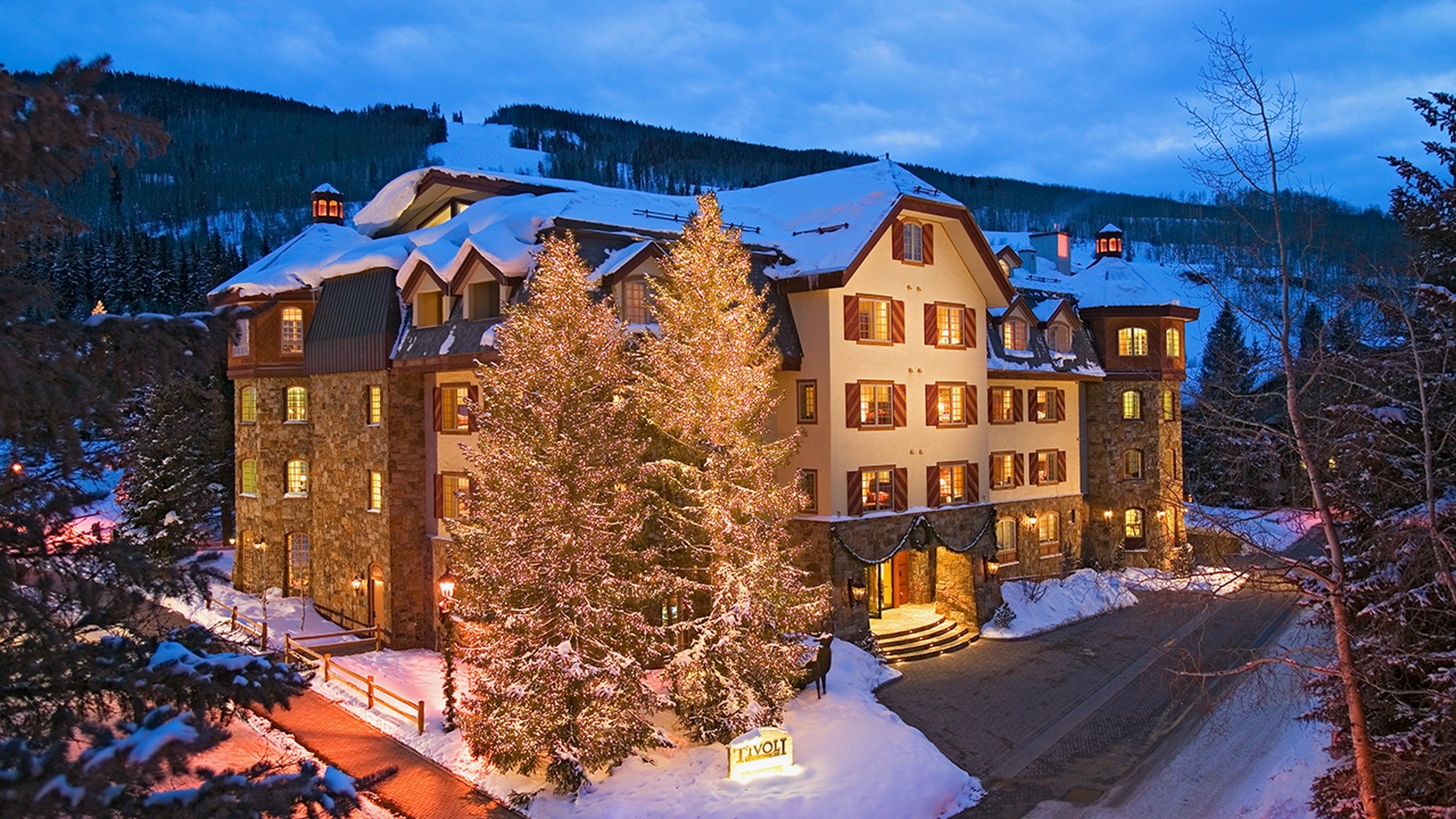 TIVOLI LODGE Updated 2020 Prices Hotel Reviews Vail CO Tripadvisor   Winter Exterior 