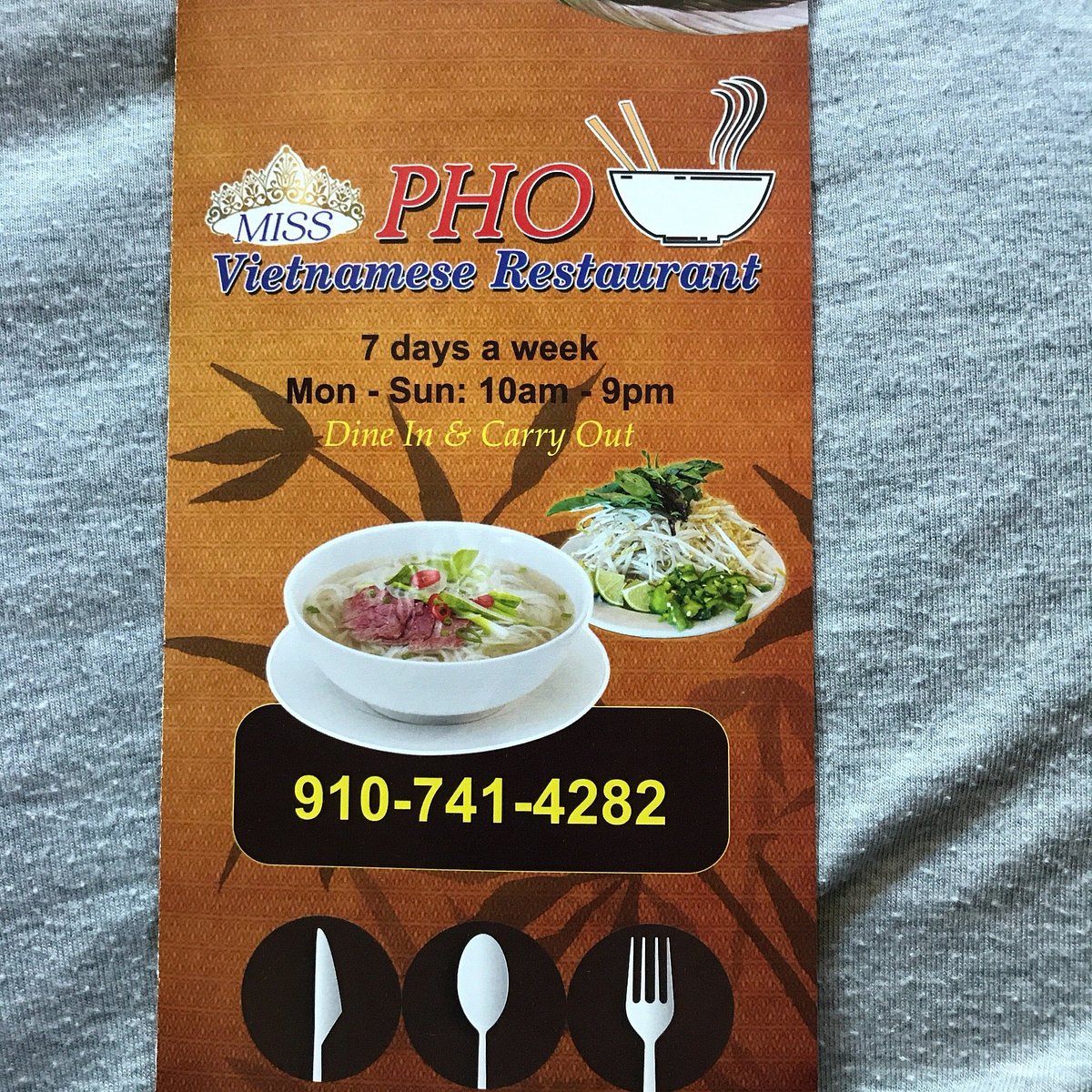 MISS PHO VIETNAMESE RESTAURANT, Sneads Ferry - Menu, Prices ...