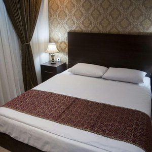 Our suites are with one bedroom. There are double, twin, triple, quad and pentagonal rooms.