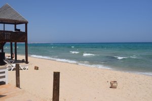 حمام السباحة والشاطئ