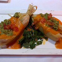 Beef tenderoin tamale (Pre-fix starter)
