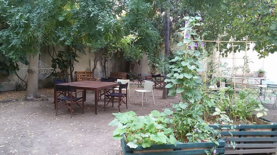 Nel giardino è possibile leggere, studiare, lavorare, bere un drink in completo relax.
