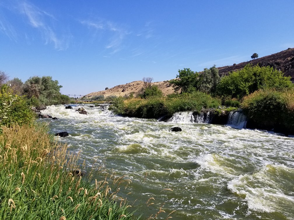 River trails. Река Кламат. Klamath Falls.