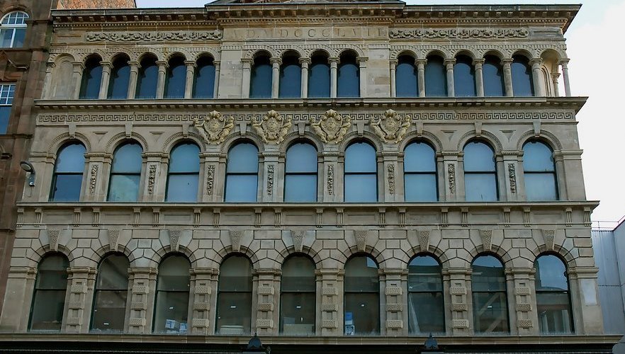 Facade of the Britannia Panopticon Music Hall. 