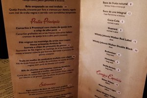 Cardápio