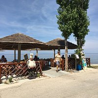 Outside eating area