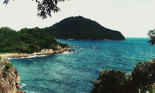 in the afternoon view