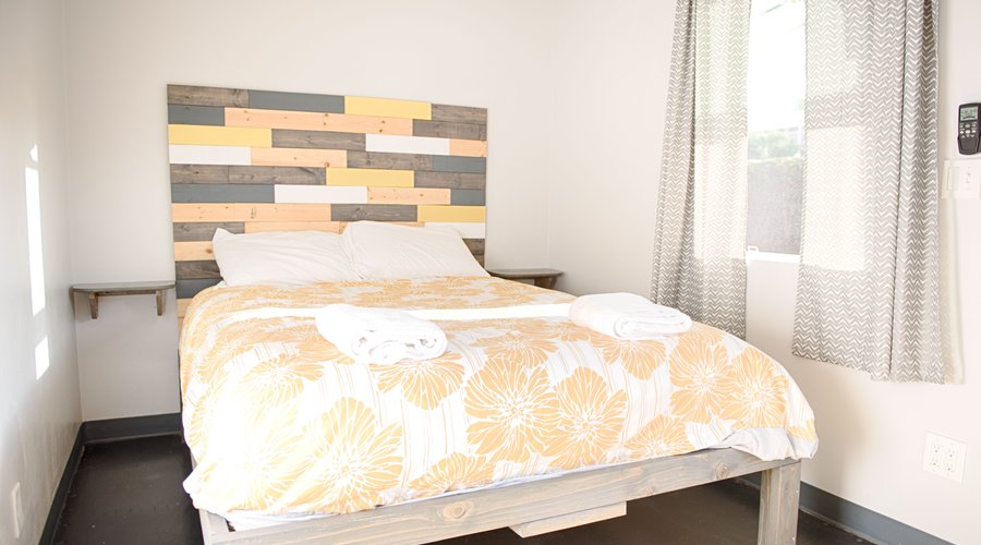 For more privacy choose a private queen room.