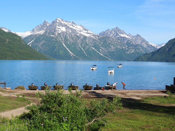 Fly Fishing at Redoubt Mountain Lodge  Luxury Fishing and Wildlife Lodge  in Lake Clark National Park, Alaska