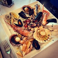 Fish platter/sampler. Very good!