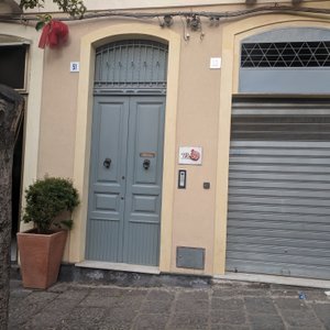 View of the front entrance