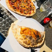 Pizza Barbacoa y Pizza Calzone al gusto
