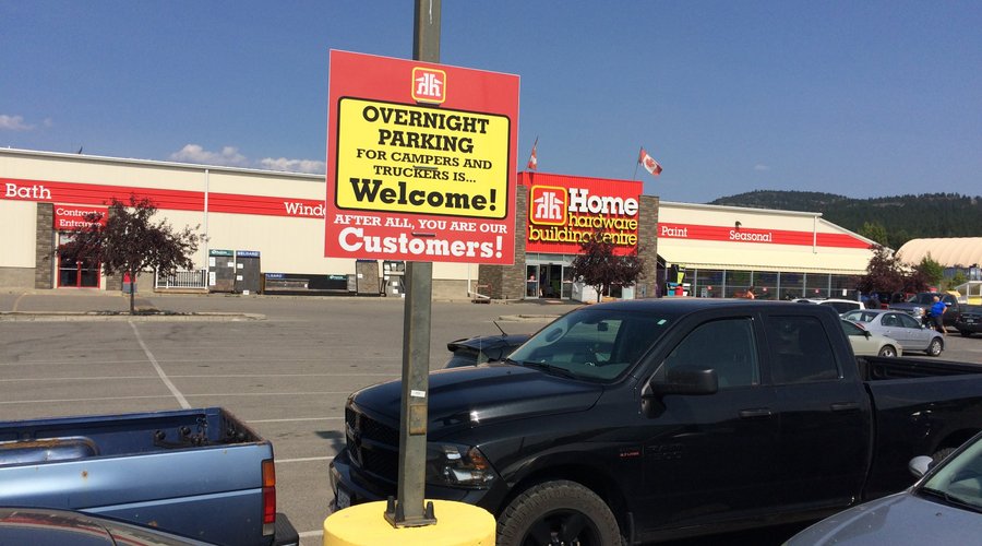 HOME HARDWARE Cranbrook park for free..