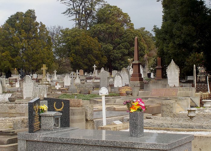 Some of the graves