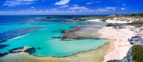 The basin @ Rottnest Island with Ningaloo Gamefishing Charters