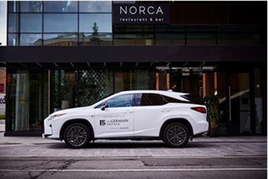 Take advantage of our Lexus courtesy car; our Valet would be delighted to chauffeur you!