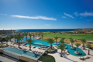 Secrets Puerto Los Cabos Golf & Spa Resort in San Jose del Cabo, image may contain: Resort, Hotel, Pool, Swimming Pool