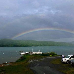 An idea of what you can see on a given day taken by a recent guest.