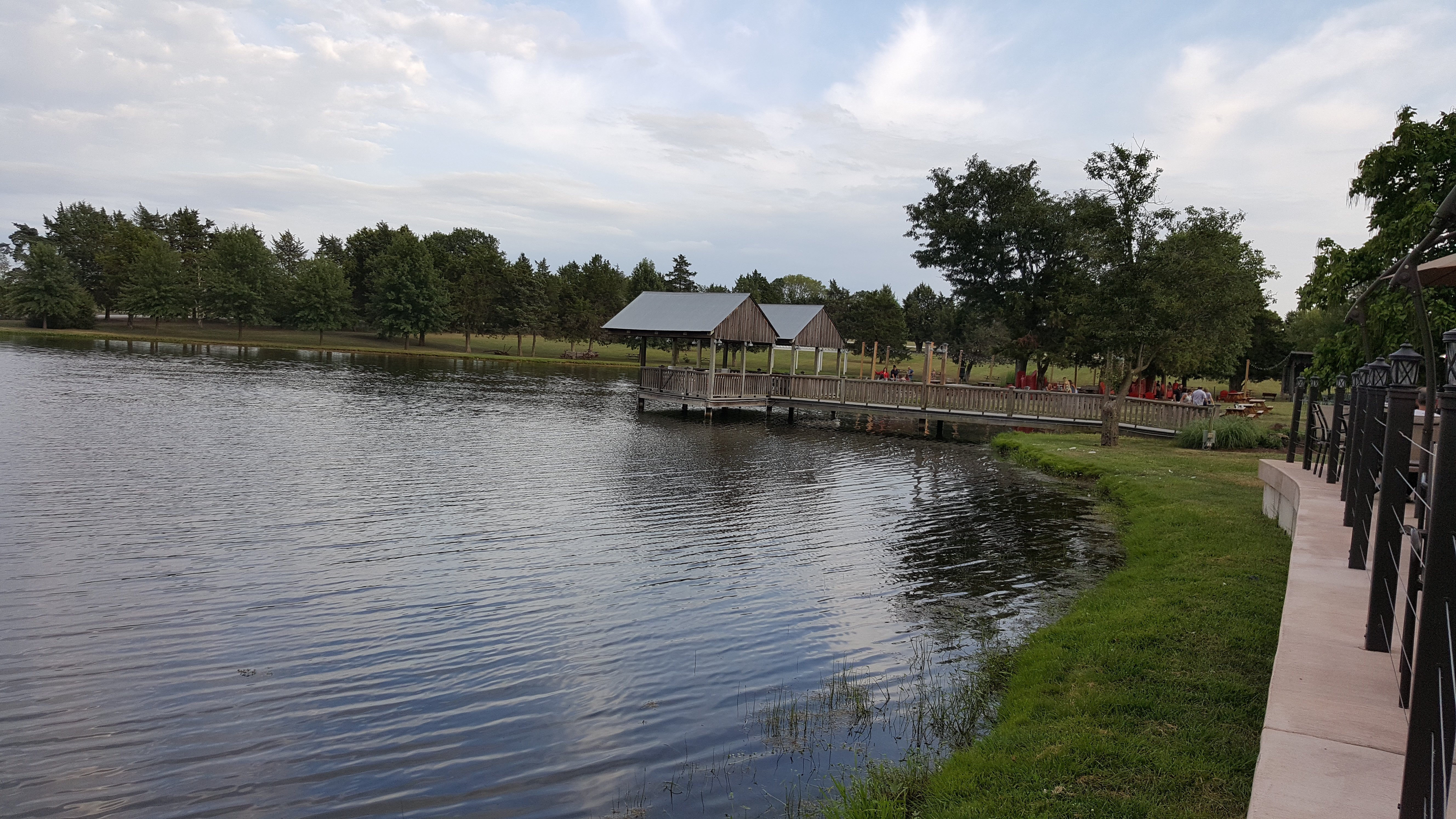 Cedar Lake Cellars Wright City Cedar Lake Cellars   View Of Lake 