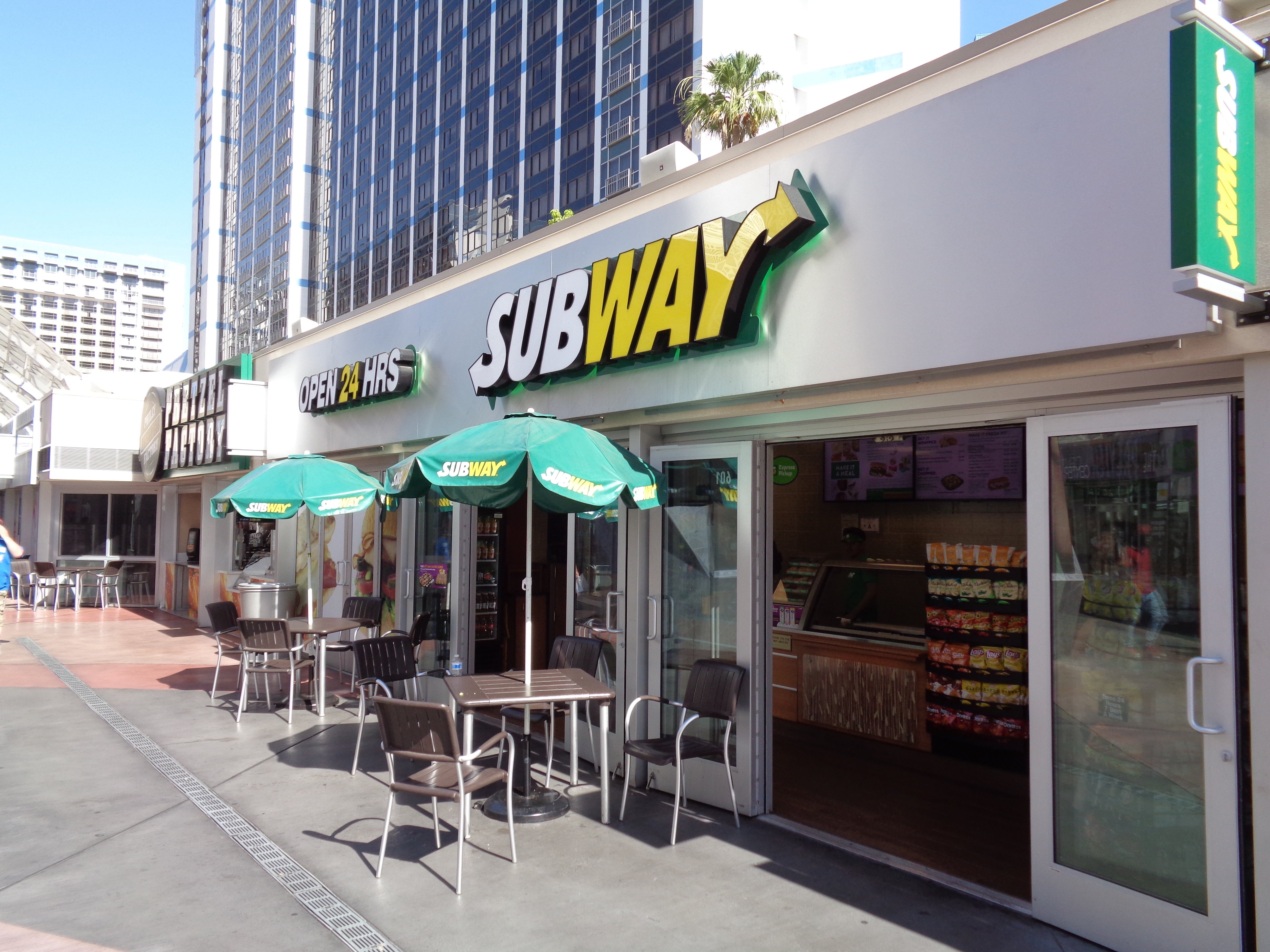 SUBWAY Las Vegas 3645 Las Vegas Blvd South The Strip Menu Prices Tripadvisor