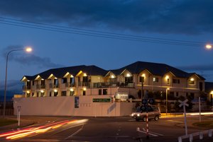 Broadway Motel in Picton, image may contain: Hotel, Neighborhood, Lighting, City
