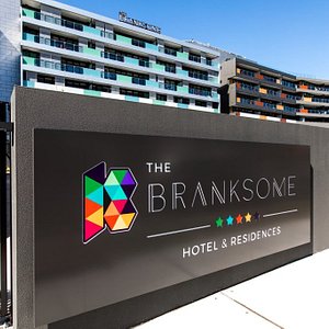 The Branksome Hotel & Residences in Mascot, image may contain: City, Urban, Office Building, Car
