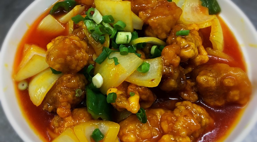 Sweet and sour fried chicken